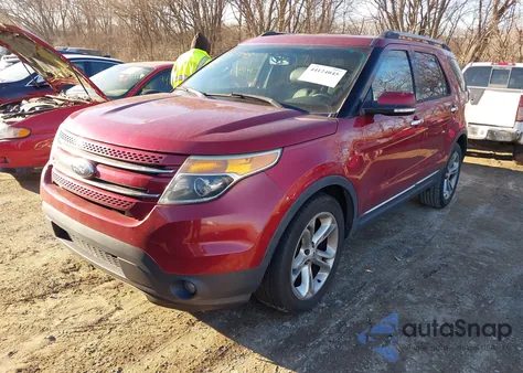 2015 Ford Explorer Limited from USA, damaged, VIN 1FM5K7F81FGA02468